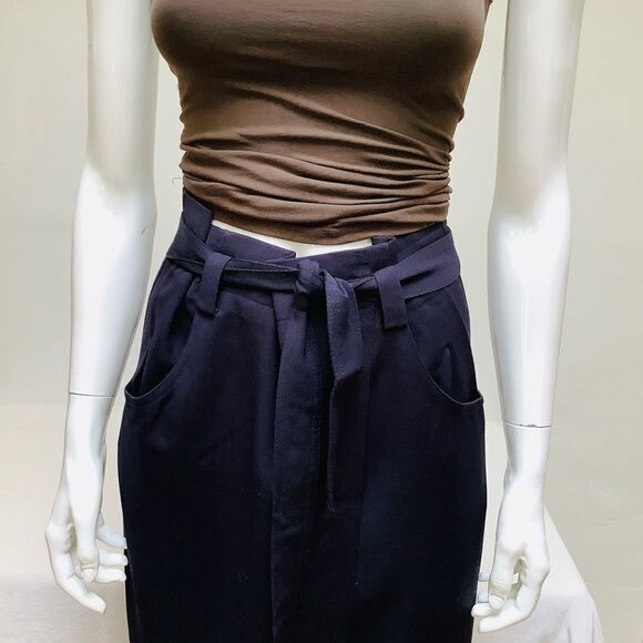 DKNY WRAP SKIRT SIZE 4 WOOL - Picture 1 of 8